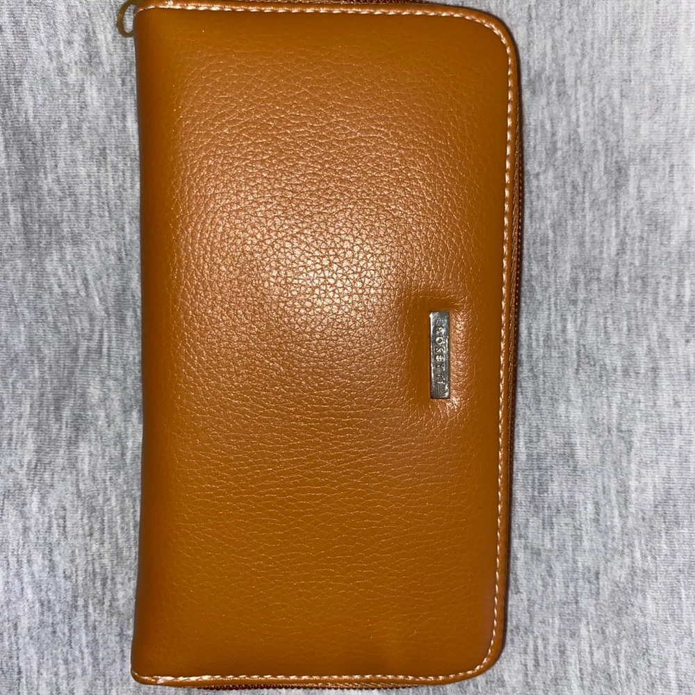 Rossetti light brown/fall orange hand purse